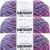 Spinrite Bernat Blanket Big Ball Yarn Purple Sunset Pack of 3 Skein