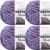 Spinrite Bernat Blanket Big Ball Yarn Purple Sunset Pack of 4 Skein