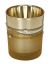 David Tutera Glass Votives Gold Plated With Rhinestones
