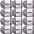Spinrite Bernat Blanket Big Ball Yarn Ashen Titanium Pack of 12 Skein