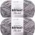 Spinrite Bernat Blanket Big Ball Yarn Ashen Titanium Pack of 2 Skein