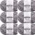 Spinrite Bernat Blanket Big Ball Yarn Ashen Titanium Pack of 6 Skein