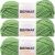 Spinrite Bernat Softee Chunky Yarn Limelight Pack of 3 Skein