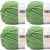 Spinrite Bernat Softee Chunky Yarn Limelight Pack of 4 Skein