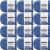 Spinrite Bernat Blanket Twist Yarn Ocean Pack of 12 Skein