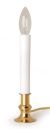 Candle Lamps Electric With Automatic Timer Brass Base