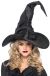 Women s Large Ruched Witch Hat Black One Size