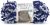 Spinrite Bernat Alize Blanket Ez Graph It Yarn Navy Blue Fog Pack of 12 Skein