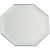 Octagon Glass Mirror With Bevel Edge 8 Inches