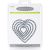 Embossing Essentials Dies Nesting Scallop Hearts