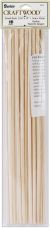 Unfinished Natural Wood Dowel Rods 12 Inches Natural 0.187 Inches