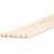 Unfinished Natural Wood Dowel Rods 12 Inches 0.375 Inches X 12 Inches