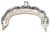 Purse Frame 3.5 inches Silver