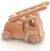 Wood Model Kit Toy Fire Truck 4 X 4 X 2.25 Inches