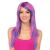Long Striped Cheshire Cat Wig Costume Accessory One Size