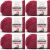 Spinrite Bernat Fabwoolous Yarn Cerise Pack of 6 Skein
