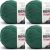 Spinrite Bernat Fabwoolous Yarn Pine Pack of 4 Skein