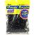 Opaque Pony Beads Black 6mm X 9mm