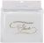 Wedding Guest Book Gold Script 6 X 8 Inches White