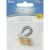 Magnetic Clasp Gold Barrel 3 x 14mm