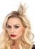 Mini Metal Filigree Crown Gold