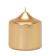Pillar Candle Metallic Gold 2.8 X 3 Inches
