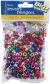 Pony Beads Acrylic Assorted Metallic Colors 6 x 9mm