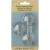 Suction Cups Clear with Silver Hooks 42mm
