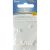 French Earwire Rubber Earring Backs White