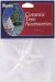 Ceramic Christmas Tree Accessories Stars 3.875 X2.625 Inches Iridescent