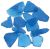 Faux Sea Glass in Mesh Bag Frosted Dark Blue 1 lb
