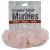 Faux Sea Glass in Mesh Bag Frosted Pink 1 lb