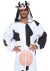 Leg Avenue Men s Unisex Cow Onesie Costume One Size