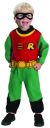 Costume Co Baby Boys Teen Titans Robin Romper Costume Multi 12 24