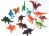 Assorted Plastic Dinosaurs 3 Inches
