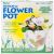 Design A Flower Pot 3.5 Inches White