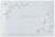 Baby Rose Collection Wedding Guest Book 6 X 9 Inches White