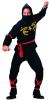 Costume Haunted House Collection Ninja Costume Black One Size