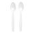 Plastic Spoons White