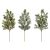 Christmas Decoration Angel Pine Spray Assorted colors 19 inch 3 Pc