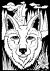 Velvet Color In Poster Wolf 6 X 9 Inches