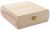 Unfinished Purse Box 7.625 X 7.125 X 2.5 Inches