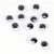 Paste On Eyes Movable Black Oval 15Mm
