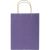Solid Color Paper Gift Bag with Handle Purple 8 X 10.5 X 4.25 Inches