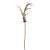 Antler Christmas Pick Natural 2 X 8 Inches