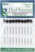 Corsage Pins Carded Round Head Black 2 Inches Black