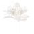 Glitter Holly And Pinecone Pick White 5.91 X 7.87 Inches