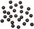 Sticky Back Rhinestones 5 mm Black