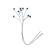 Stones Rhinestone Stone Pick Blue 4mm