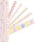 Itsy Bitsy Baby Girl Adhesive Borders